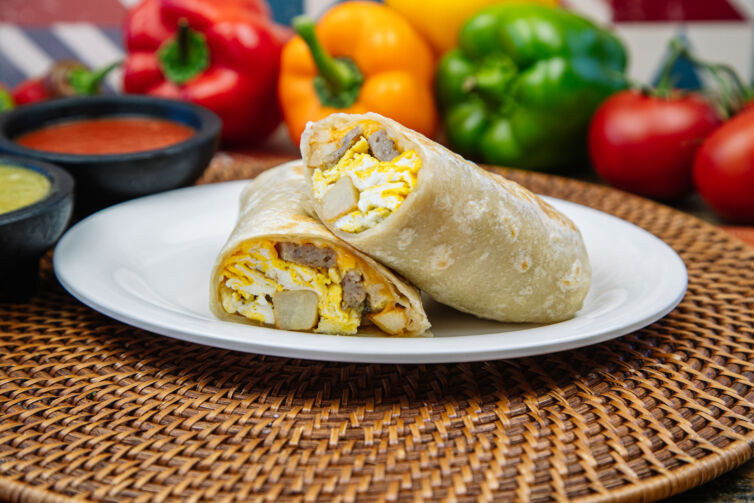 Breakfast Burrito Sausage_4085